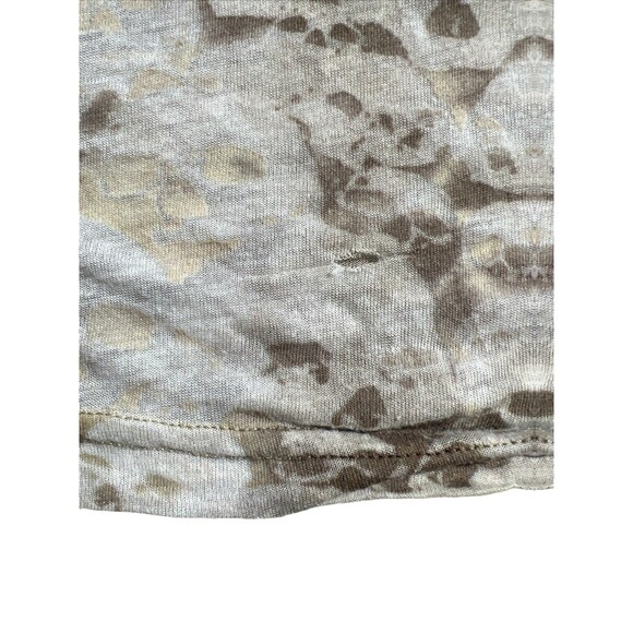 Sinful T-Shirt Womens Brown Y2K Skull Wings Transparent Grunge Distressed HTF - Picture 3 of 12